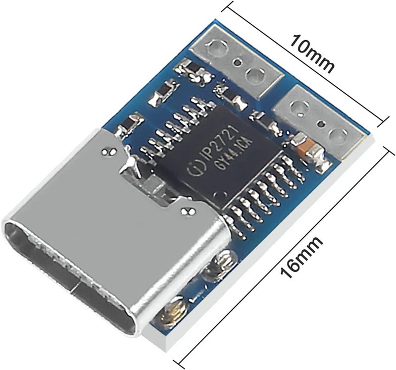 Atnsinc 5PCS Type-C PD Decoy Module PD23.0 to DC DC Trigger Module QC4 Charger 12V 20V 5A PDC004-PD Type-C Input Module (20V) - Image 5